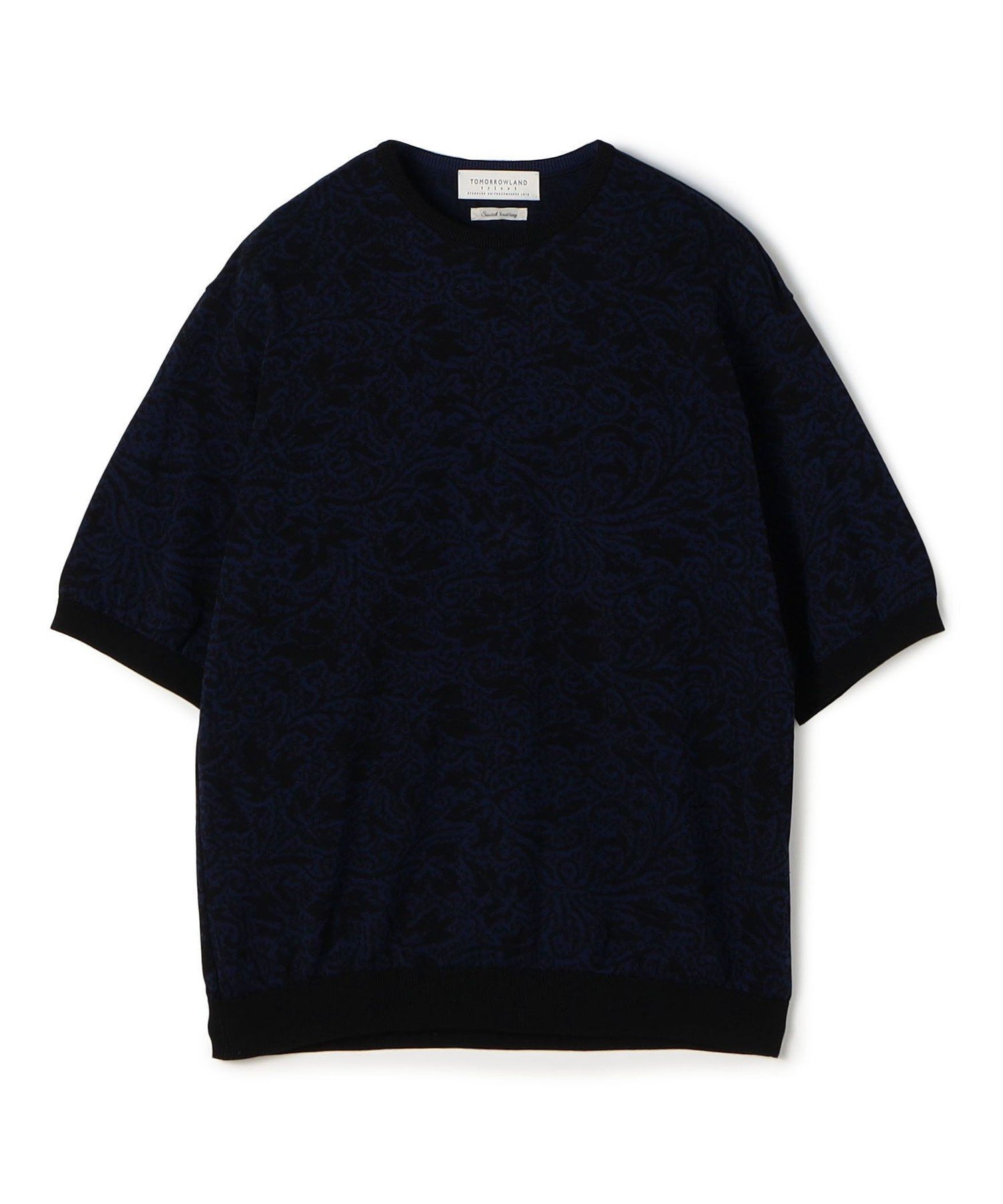 【トゥモローランド/TOMORROWLAND / MEN】のTOMORROWLAND tricot ペイズリー柄 コットンハーフスリーブ ニット 人気、トレンドファッション・服の通販 founy(ファニー) 　ファッション　Fashion　メンズファッション　Men's Style Online　ペイズリー　Paisley　軽量　Lightweight　 other-1|ID: prp329100004596461 ipo3291000000032664903