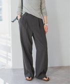 【スピック&スパン/Spick & Span】の《追加 》ダブルクロスツータックパンツ グレー|ID: prp329100004596462 ipo3291000000032664919
