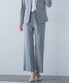 【ロートレ アモン/LAUTRE AMONT】のコンフォートストレートワイドパンツ≪洗濯機で洗える/セットアップ対応≫ ライトグレー|ID: prp329100004596475 ipo3291000000032665007