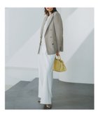 【ロートレ アモン/LAUTRE AMONT】のベルト付きワイドシルエットパンツ≪洗濯機で洗える≫ ホワイト|ID: prp329100004596477 ipo3291000000032665025