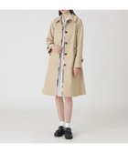 【ブルーレーベル クレストブリッジ/BLUE LABEL CRESTBRIDGE】のハイツイストコットンライクツイルステンカラーコート ベージュ|ID: prp329100004596484 ipo3291000000032665103