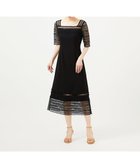 【シビラ/SYBILLA】のケミカルレースドレス 人気、トレンドファッション・服の通販 founy(ファニー) ファッション Fashion レディースファッション Ladies' Fashion Online ワンピース Dress ドレス Party Dresses ケミカル Chemical スクエア Square トリミング Trimming ドレス Dress レース Race thumbnail ブラック|ID: prp329100004596499 ipo3291000000032665260
