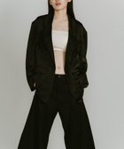 【その他のブランド/Other】のKnuth Marf/embroidered satin jacket 刺繍ジャケット BLK|ID: prp329100004596504 ipo3291000000032665281