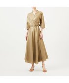 【シビラ/SYBILLA】の【メディア着用】メタリックリネンカシュクールドレス 人気、トレンドファッション・服の通販 founy(ファニー) ファッション Fashion レディースファッション Ladies' Fashion Online ワンピース Dress ドレス Party Dresses とろみ Thickness シャイニー Shiny トレンド Trend バランス Balance ファブリック Fabric フレア Flare プリント Print ループ Loop エレガント 上品 Elegant thumbnail ゴールド(8600)|ID: prp329100004596505 ipo3291000000032665284