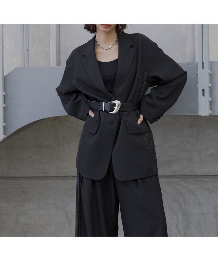 【ページボーイ/PAGEBOY】のストライプMIXジャケット インテリア・キッズ・メンズ・レディースファッション・服の通販 founy(ファニー) https://founy.com/ ファッション Fashion レディースファッション Fashion for Women アウター Coat / Outerwear Collection レディースジャケット・軽アウター Jackets ショルダー Shoulder, Shoulder Strap ショート Short, Short Length ジャケット Jacket, Outerwear ストライプ Stripe, Striped Pattern ドロップ Drop Shoulder, Dropped Style リラックス Relax, Relaxed Fit ロング Long, Long-Length |ID: prp329100004596509 ipo3291000000032749854