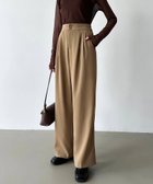 【その他のブランド/Other】のスラックスパンツ きれいめパンツ ストレートパンツ スラックス レディース ブラウン|ID: prp329100004596513 ipo3291000000032665391