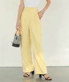 【その他のブランド/Other】のスラックスパンツ きれいめパンツ ストレートパンツ スラックス レディース イエロー|ID: prp329100004596513 ipo3291000000032665393