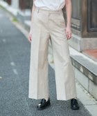 【ドレステリア/DRESSTERIOR】の【美シルエット/洗える】リネンブレンドワイドパンツ ライトベージュ|ID: prp329100004596516 ipo3291000000032665404