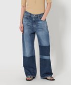 【ビューティ&ユース ユナイテッドアローズ/BEAUTY&YOUTH / UNITED ARROWS】のパッチワーク デニムパンツ 人気、トレンドファッション・服の通販 founy(ファニー) ファッション Fashion レディースファッション Ladies' Fashion Online パンツ Pants デニムパンツ Denim Pants おすすめ Recommend シンプル Simple ジャケット Jacket デニム Denim パッチワーク Patchwork ワイド Wide thumbnail NAVY|ID: prp329100004596523 ipo3291000000032665533