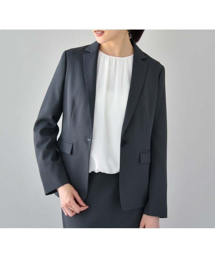 【アンタイトル/UNTITLED】の【軽くて快適!】ウール混 ストレッチテーラードジャケット 人気、トレンドファッション・服の通販 founy(ファニー) 　ファッション　Fashion　レディースファッション　Ladies' Fashion Online　アウター　Coat Outerwear　ジャケット　Jackets　テーラードジャケット　Tailored Jackets　シンプル　Simple　スーツ　Suit　ビジネス 仕事 通勤　Business　ベーシック　Basic　 other-1|ID: prp329100004596532 ipo3291000000032665609