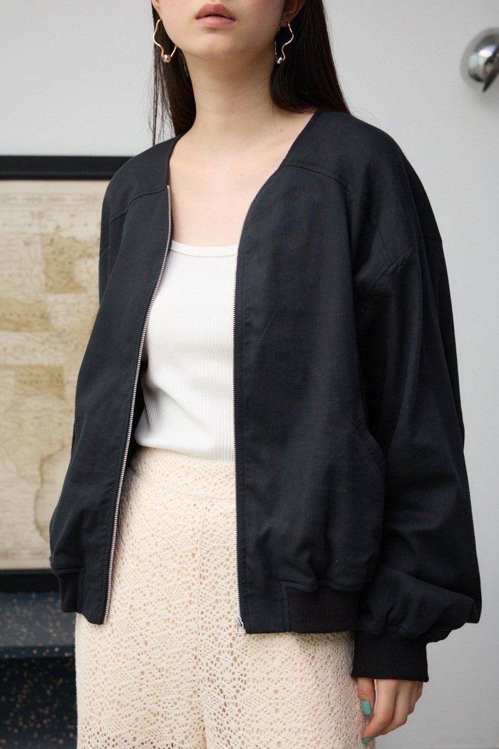 【アズール バイ マウジー/AZUL by moussy】のリネンミックスストレッチブルゾン インテリア・キッズ・メンズ・レディースファッション・服の通販 founy(ファニー) https://founy.com/ ファッション Fashion レディースファッション Ladies' Fashion Online アウター Coat Outerwear ブルゾン Blouson/Jackets 2024年 2024 2024春夏・S/S Ss,Spring/Summer,2024 コンパクト Compact ブルゾン Blouson ボトム Bottom リネン Linen ワイド Wide 夏 Summer S/S・春夏 Ss・Spring/Summer |ID: prp329100004596568 ipo3291000000032666233