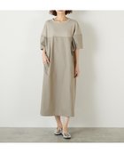 【メルローズ クレール/MELROSE claire】のカットソーコンビワンピース グレイッシュベージュ|ID: prp329100004596575 ipo3291000000032666267