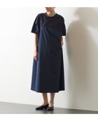 【メルローズ クレール/MELROSE claire】のカットソーコンビワンピース ネイビー|ID: prp329100004596575 ipo3291000000032666268