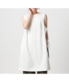 【ビューティ&ユース ユナイテッドアローズ/BEAUTY&YOUTH / UNITED ARROWS】のコットンノースリーブ スリットチュニック 人気、トレンドファッション・服の通販 founy(ファニー) ファッション Fashion レディースファッション Fashion for Women トップス・カットソー Cut & Sew Tops キャミソール&ノースリーブ Camisoles & Sleeveless Tops おすすめ Recommended / Our Picks サテン Satin, Glossy Fabric スリット Slit, Slit Detail チュニック Tunic, Long Top デニム Denim, Jeans Material ノースリーブ Sleeveless, No-Sleeve ミリタリー Military, Army Style ワイド Wide, Wide Fit 夏 Summer thumbnail WHITE|ID: prp329100004596580 ipo3291000000033872119