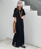 【チャオパニックティピー/CIAOPANIC TYPY】の前後2wayヘンリーネックカットワンピース ブラック|ID: prp329100004596584 ipo3291000000032666377