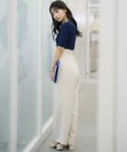 【ノエラ/Noela】のワイドストレートタックパンツ オフホワイト|ID: prp329100004596593 ipo3291000000032666438