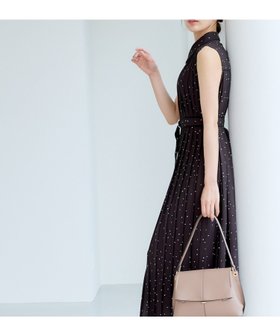 【アンデミュウ/Andemiu】のアソートプリーツワンピース 人気、トレンドファッション・服の通販 founy(ファニー) ファッション Fashion レディースファッション Ladies' Fashion Online ワンピース Dress おすすめ Recommend トレンド Trend ドット Dot ノースリーブ No Sleeve フェミニン Feminine フォルム Form プリーツ Pleats リラックス Relax ロング Long エレガント 上品 Elegant 夏 Summer 無地 Plain Color |ID:prp329100004596604