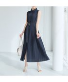【アンデミュウ/Andemiu】のアソートプリーツワンピース 人気、トレンドファッション・服の通販 founy(ファニー) ファッション Fashion レディースファッション Ladies' Fashion Online ワンピース Dress おすすめ Recommend トレンド Trend ドット Dot ノースリーブ No Sleeve フェミニン Feminine フォルム Form プリーツ Pleats リラックス Relax ロング Long エレガント 上品 Elegant 夏 Summer 無地 Plain Color thumbnail ネイビームジ|ID: prp329100004596604 ipo3291000000032666529