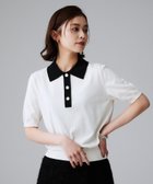 【アンタイトル/UNTITLED】の【洗える/襟付き/半袖】5分袖ポロニット 人気、トレンドファッション・服の通販 founy(ファニー) ファッション Fashion レディースファッション Fashion for Women トップス・カットソー Cut & Sew Tops ニット Knit Tops & Sweaters おすすめ Recommended / Our Picks クラシカル Classical, Vintage-Inspired ダブル Double, Double-Breasted フレア Flare, Flared プリーツ Pleats, Pleated ボトム Bottoms, Lower Wear モノトーン Monotone, Black and White リラックス Relax, Relaxed Fit ワイド Wide, Wide Fit 半袖 Short Sleeve, Half Sleeve 洗える Machine Washable 無地 Plain, Solid Color thumbnail アイボリー|ID: prp329100004596637 ipo3291000000033900908