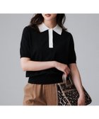 【アンタイトル/UNTITLED】の【洗える/襟付き/半袖】5分袖ポロニット 人気、トレンドファッション・服の通販 founy(ファニー) ファッション Fashion レディースファッション Fashion for Women トップス・カットソー Cut & Sew Tops ニット Knit Tops & Sweaters おすすめ Recommended / Our Picks クラシカル Classical, Vintage-Inspired ダブル Double, Double-Breasted フレア Flare, Flared プリーツ Pleats, Pleated ボトム Bottoms, Lower Wear モノトーン Monotone, Black and White リラックス Relax, Relaxed Fit ワイド Wide, Wide Fit 半袖 Short Sleeve, Half Sleeve 洗える Machine Washable 無地 Plain, Solid Color thumbnail ブラック|ID: prp329100004596637 ipo3291000000033900909
