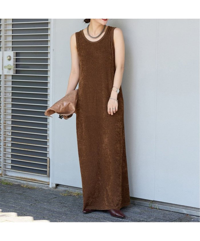 【ジャーナルスタンダード/JOURNAL STANDARD】のベロアニットワンピース インテリア・キッズ・メンズ・レディースファッション・服の通販 founy(ファニー) https://founy.com/ ファッション Fashion レディースファッション Ladies' Fashion Online ワンピース Dress ニットワンピース Knit Dresses 2025年 2025 2025-2026秋冬・A/W Aw/Autumn/Winter/Fw/Fall/2025-2026 スタンダード Standard タンク Tank ベロア Velor マキシ Maxi 秋 Autumn/Fall |ID: prp329100004596652 ipo3291000000032667120