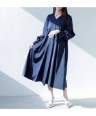 【その他のブランド/Other】の【WEB限定】袖スリットテントラインドレス ネイビー|ID: prp329100004596654 ipo3291000000032667145