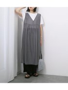【サマンサモスモス/Samansa Mos2】の◎前後2wayサイドスリットワンピース グレー|ID: prp329100004596672 ipo3291000000033673984