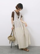【サマンサモスモス/Samansa Mos2】の◎前後2wayサイドスリットワンピース キナリ|ID: prp329100004596672 ipo3291000000033673987