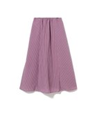 【ビームス ウイメン/BEAMS】のストライプ フレンチパフ スリーブ ワンピース PURPLE|ID: prp329100004596675 ipo3291000000032667292