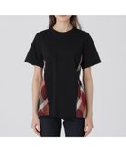 【ブルーレーベル クレストブリッジ/BLUE LABEL CRESTBRIDGE】の【一部店舗限定】サイドチェックスムースカットソー 人気、トレンドファッション・服の通販 founy(ファニー) ファッション Fashion レディースファッション Ladies' Fashion Online トップス・カットソー Tops/Tshirt カットソー Cut and Sewn カットソー Cut And Sew チュニック Tunic 切替 Switching thumbnail ブラック|ID: prp329100004596678 ipo3291000000032667309