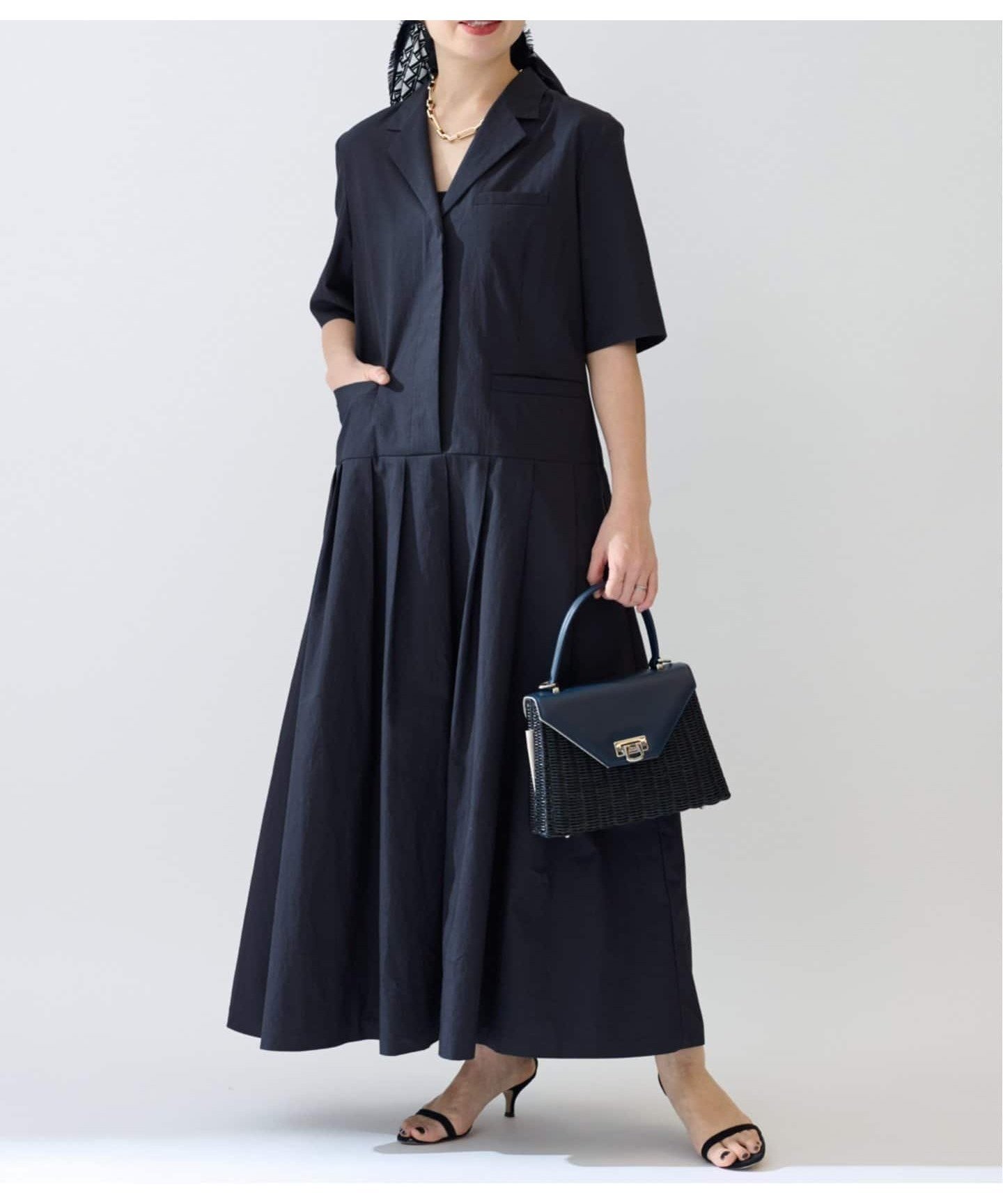 【ヴェルメイユ パー イエナ/VERMEIL par iena】のコットンリネンタイプライターワンピース 人気、トレンドファッション・服の通販 founy(ファニー) 　ファッション　Fashion　レディースファッション　Ladies' Fashion Online　ワンピース　Dress　2025年　2025　2025春夏・S/S　Ss,Spring/Summer,2025　おすすめ　Recommend　タイプライター　Typewriter　プリーツ　Pleats　 other-1|ID: prp329100004596714 ipo3291000000032667589