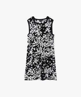 【アニエスベー ファム/agnes b. FEMME】のワンピース 人気、トレンドファッション・服の通販 founy(ファニー) ファッション Fashion レディースファッション Ladies' Fashion Online ワンピース Dress シンプル Simple ノースリーブ No Sleeve パターン Pattern モザイク Mosaic |ID:prp329100004596720