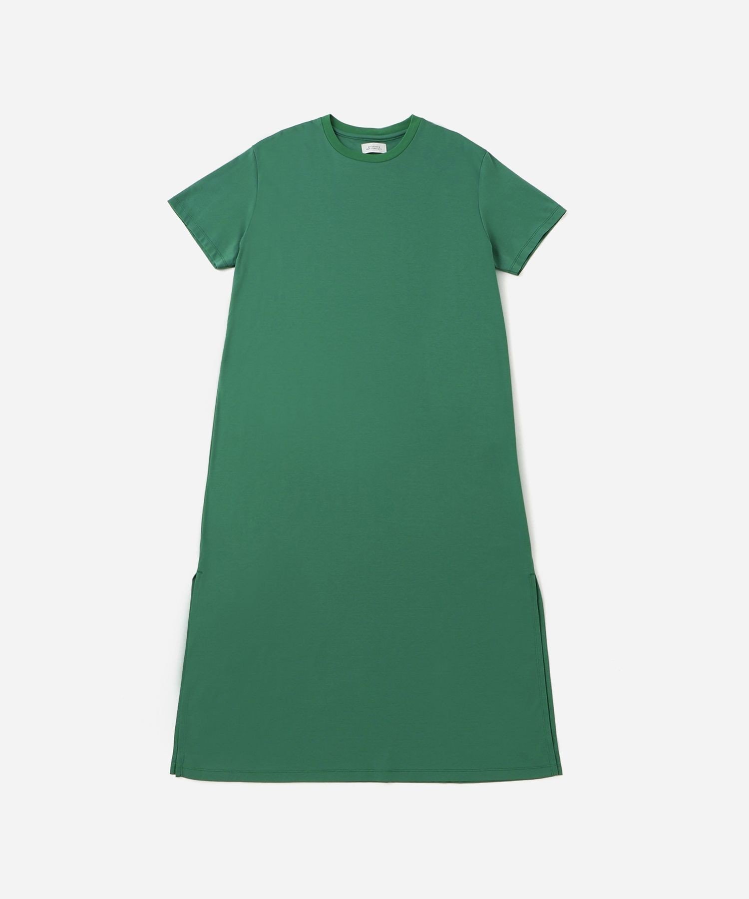 【サタデイズ ニューヨークシティ/SATURDAYS NYC】のBleeker Onepiece Dress インテリア・キッズ・メンズ・レディースファッション・服の通販 founy(ファニー) 　ファッション　Fashion　レディースファッション　Ladies' Fashion Online　ワンピース　Dress　ドレス　Party Dresses　シンプル　Simple　スリット　Slit　バランス　Balance　ロング　Long　グリーン(30)|ID: prp329100004596746 ipo3291000000032667866