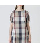 【ブルーレーベル クレストブリッジ/BLUE LABEL CRESTBRIDGE】の【一部店舗限定】クレストブリッジチェックソフティーボイルブラウス 人気、トレンドファッション・服の通販 founy(ファニー) ファッション Fashion レディースファッション Ladies' Fashion Online トップス・カットソー Tops/Tshirt シャツ/ブラウス Shirts/Blouses ギャザー Gather スリーブ Sleeve thumbnail ベージュ|ID: prp329100004596753 ipo3291000000032667903