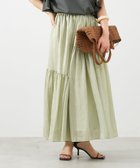【マイカ ディール/MICA & DEAL】のアシンメトリーギャザースカート L/GREEN|ID: prp329100004596771 ipo3291000000032668017