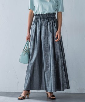【ロートレ アモン/LAUTRE AMONT】のフォイルギャザースカート≪手洗い可能≫ 人気、トレンドファッション・服の通販 founy(ファニー) ファッション Fashion レディースファッション Ladies' Fashion Online スカート Skirt ギャザー Gather トレンド Trend フレア Flare プリント Print 夏 Summer |ID:prp329100004596783