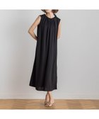 【ドロワット ロートレアモン/Droite Lautreamont】の【WEB限定】リネンライクカノコノースリワンピース≪手洗い可能≫ ブラック|ID: prp329100004596828 ipo3291000000032668453