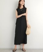 【アンディコール/un dix cors】の《着映え力抜群◎》麻調×リブシャツワンピース 人気、トレンドファッション・服の通販 founy(ファニー) ファッション Fashion レディースファッション Ladies' Fashion Online ワンピース Dress シャツワンピース Shirt Dresses インナー Inner ウェーブ Wave ウォッシャブル Washable 春 Spring キャミ Cami キャミソール Camisole ストレート Straight フェミニン Feminine フロント Front ポケット Pocket おすすめ Recommend 夏 Summer 旅行 Travel thumbnail ブラック|ID: prp329100004596833 ipo3291000000032668480