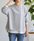 【ビアズリー/BEARDSLEY】のBA刺繍入りドルマントレーナー グレー|ID: prp329100004596834 ipo3291000000033587822