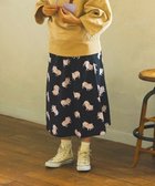 【ゴースローキャラバン/go slow caravan】のブタ/レオパードゲッコー ウエストリブスカート (WOMENS) 人気、トレンドファッション・服の通販 founy(ファニー) ファッション Fashion レディースファッション Ladies' Fashion Online スカート Skirt ポケット Pocket ライナー Liner thumbnail ブラック|ID: prp329100004596871 ipo3291000000032668940