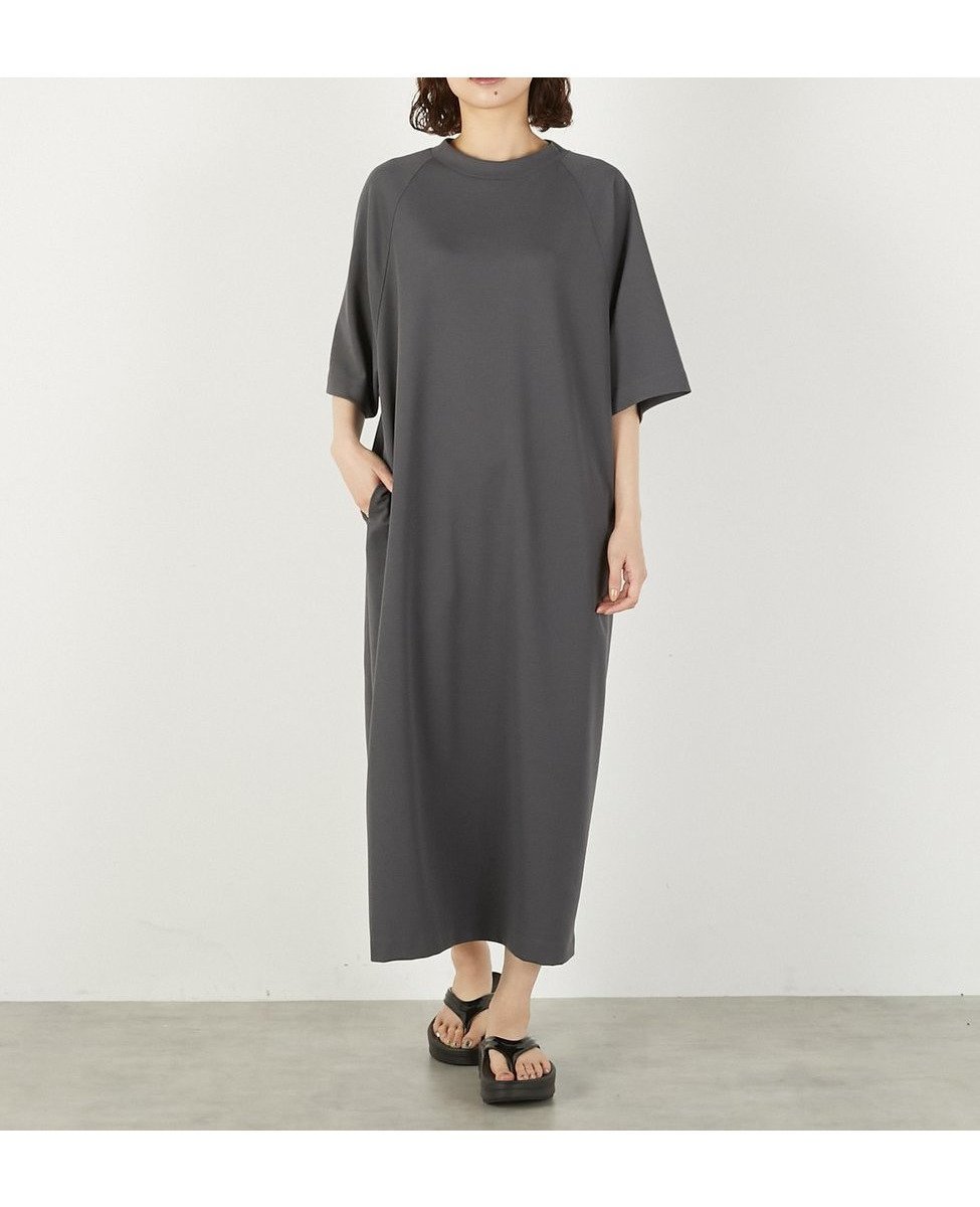 【メルローズ クレール/MELROSE claire】のドルマンワンピース 人気、トレンドファッション・服の通販 founy(ファニー) 　ファッション　Fashion　レディースファッション　Ladies' Fashion Online　ワンピース　Dress　シンプル　Simple　スリーブ　Sleeve　ファブリック　Fabric　ポケット　Pocket　 other-1|ID: prp329100004596876 ipo3291000000032669017