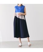 【ジャイロ/JAYRO】の配色ノースリーブワンピース 人気、トレンドファッション・服の通販 founy(ファニー) ファッション Fashion レディースファッション Ladies' Fashion Online ワンピース Dress おすすめ Recommend エレガント 上品 Elegant ギャザー Gather サンダル Sandals ジャケット Jacket デニム Denim ノースリーブ No Sleeve フレア Flare ポケット Pocket ロング Long 夏 Summer 春 Spring S/S・春夏 Ss・Spring/Summer thumbnail ブルー(44)|ID: prp329100004596893 ipo3291000000032669238