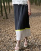 【その他のブランド/Other】のダンボールニット配色プリーツスカート チャコール×イエロー|ID: prp329100004596897 ipo3291000000032669289