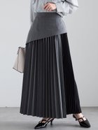 【テチチ/Te chichi】のアシンメトリープリーツコンビスカート 人気、トレンドファッション・服の通販 founy(ファニー) ファッション Fashion レディースファッション Ladies' Fashion Online スカート Skirt アシンメトリー Asymmetry ティアード Tiered プリーツ Pleats モダン Modern エレガント 上品 Elegant thumbnail グレー|ID: prp329100004596908 ipo3291000000032669374