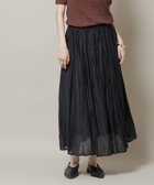 【ナノ ユニバース/nano universe】のクリンクルシアースカート 人気、トレンドファッション・服の通販 founy(ファニー) ファッション Fashion レディースファッション Ladies' Fashion Online スカート Skirt ウォッシャブル Washable シアー Sheer シンプル Simple ジャケット Jacket ロング Long 旅行 Travel エレガント 上品 Elegant 2025年 2025 2025-2026秋冬・A/W Aw/Autumn/Winter/Fw/Fall/2025-2026 thumbnail ブラック|ID: prp329100004596928 ipo3291000000032669632