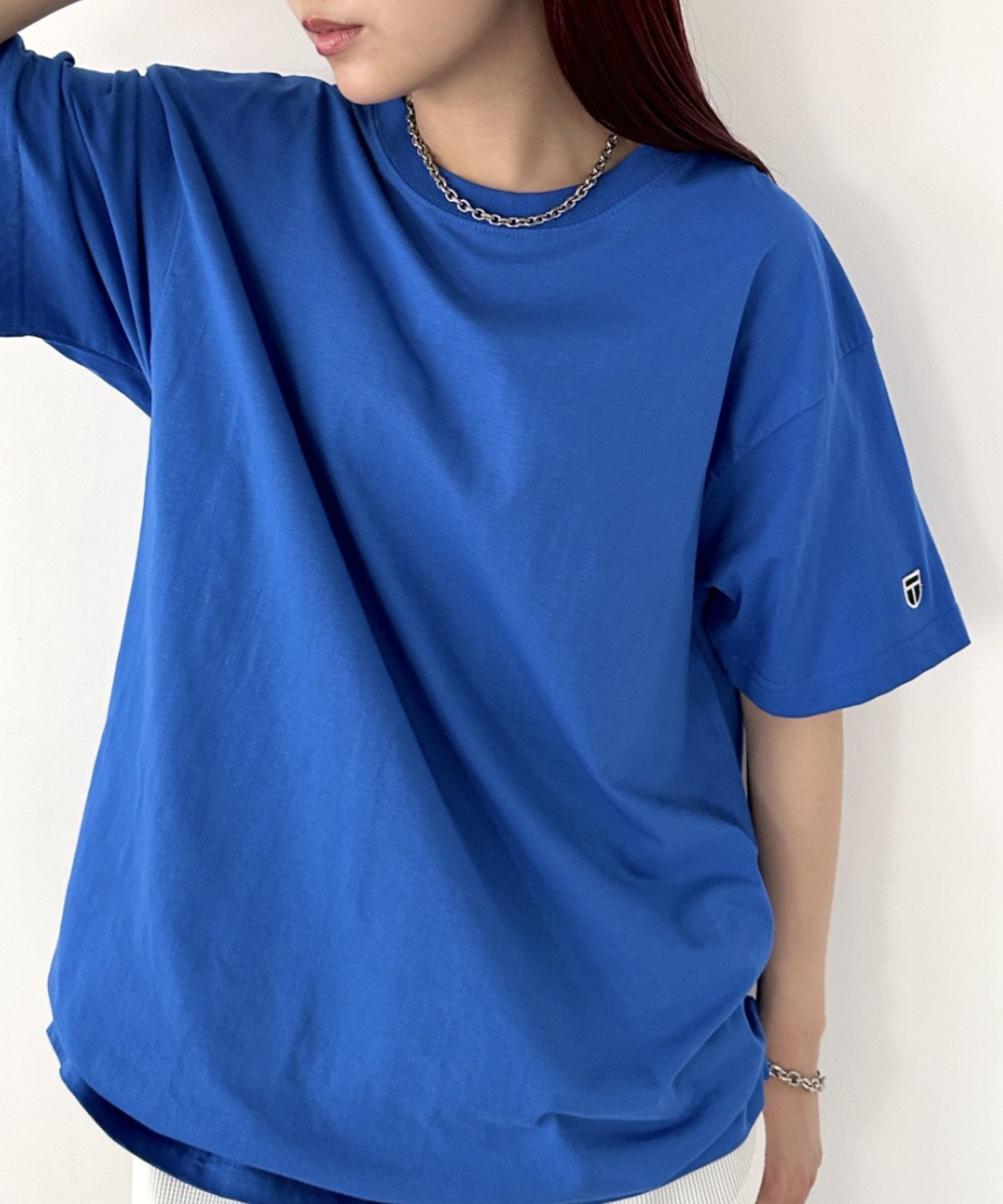 【その他のブランド/Other】のNEWTRAL(ニュートラル)/205 5.6oz スタンダードエンブレムT インテリア・キッズ・メンズ・レディースファッション・服の通販 founy(ファニー) 　ファッション　Fashion　レディースファッション　Fashion for Women　インナー　Innerwear　カットソー　Cut and Sewn Top　シンプル　Simple, Minimal　スタンダード　Standard, Basic　定番　Standard, Basic Item　なめらか　Smooth, Silky Texture　ベーシック　Basic, Essential　半袖　Short Sleeve, Half Sleeve　メンズ　Men's, Menswear　無地　Plain, Solid Color　冬　Winter / This Winter　A/W・秋冬　Autumn/Winter　おすすめ　Recommended / Our Picks　夏　Summer　エレガント 上品　Elegant　ブルー|ID: prp329100004596931 ipo3291000000033521900