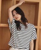 【ビーミングライフストアバイビームス/B:MING LIFE STORE by BEAMS】の【7/10再値下げ】袖 ピンチ プルオーバー 25SS きれいめ おでかけ 夏 人気、トレンドファッション・服の通販 founy(ファニー) ファッション Fashion レディースファッション Fashion for Women トップス・カットソー Cut & Sew Tops カジュアルプルオーバー・ニットトップス Pullovers & Knit Tops / Casual Pullovers 2025年 2025 2025春夏・S/S Spring/Summer 2025 SS25 ルーズ Loose, Oversized ワンポイント One Point, Statement Accent 人気 Popular, Best Seller 夏 Summer thumbnail OFF_WHITE*BLACK|ID: prp329100004596941 ipo3291000000033044829