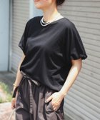 【ビーミングライフストアバイビームス/B:MING LIFE STORE by BEAMS】の【7/10再値下げ】袖 ピンチ プルオーバー 25SS きれいめ おでかけ 夏 人気、トレンドファッション・服の通販 founy(ファニー) ファッション Fashion レディースファッション Fashion for Women トップス・カットソー Cut & Sew Tops カジュアルプルオーバー・ニットトップス Pullovers & Knit Tops / Casual Pullovers 2025年 2025 2025春夏・S/S Spring/Summer 2025 SS25 ルーズ Loose, Oversized ワンポイント One Point, Statement Accent 人気 Popular, Best Seller 夏 Summer thumbnail BLACK|ID: prp329100004596941 ipo3291000000033044832