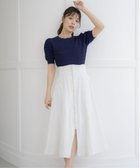 【ノエラ/Noela】のジップデザインスカート オフホワイト|ID: prp329100004596962 ipo3291000000032670159