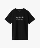 【アニエスベー ファム/agnes b. FEMME】の【ユニセックス】SEQ9 3 rue du jour ロゴTシャツ ブラック|ID: prp329100004596963 ipo3291000000032670180